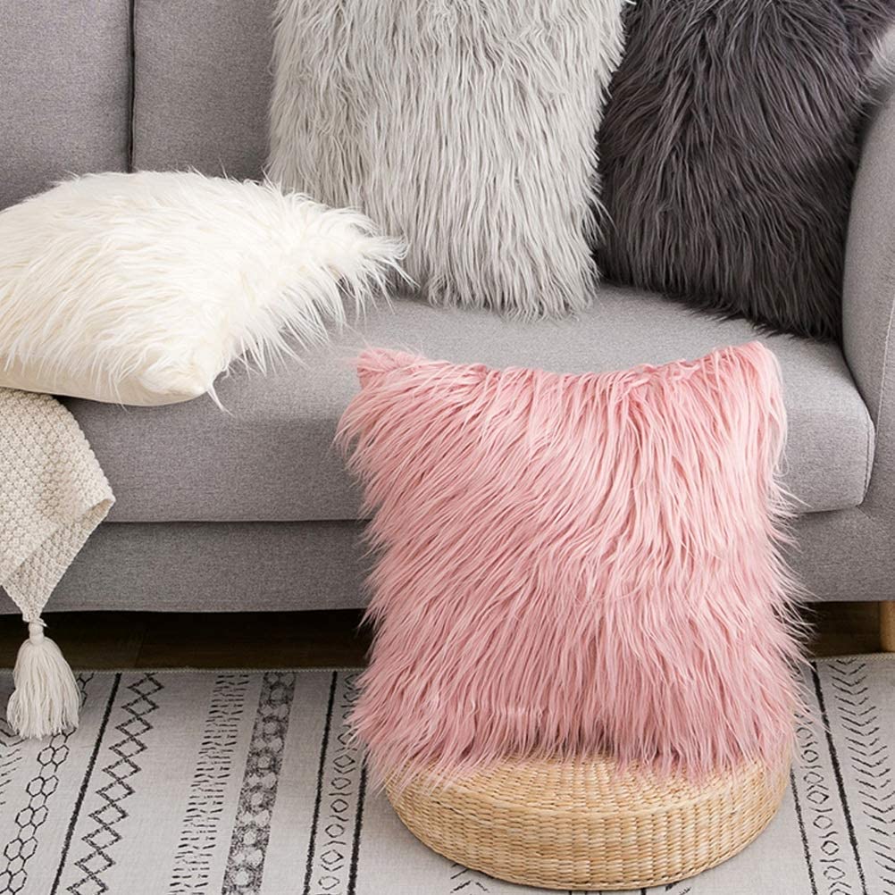 Plush Sofa Pillow Cover (45x45cm) - Casatrail.com