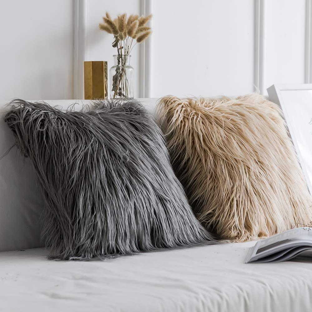 Plush Sofa Pillow Cover (45x45cm) - Casatrail.com