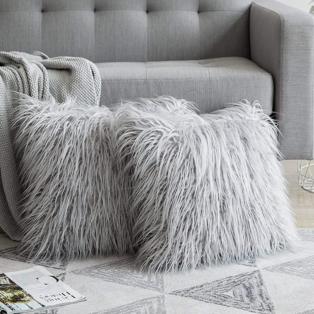 Plush Sofa Pillow Cover (45x45cm) - Casatrail.com