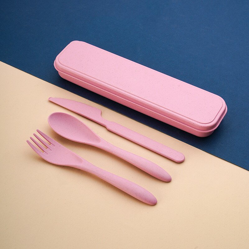 Portable Cutlery Box Knife, Fork, and Spoon Set - Casatrail.com