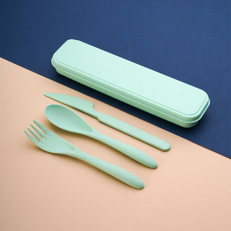 Portable Cutlery Box Knife, Fork, and Spoon Set - Casatrail.com