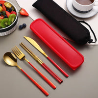 Thumbnail for Portable Cutlery Sets with Case - Casatrail.com