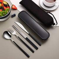 Thumbnail for Portable Cutlery Sets with Case - Casatrail.com