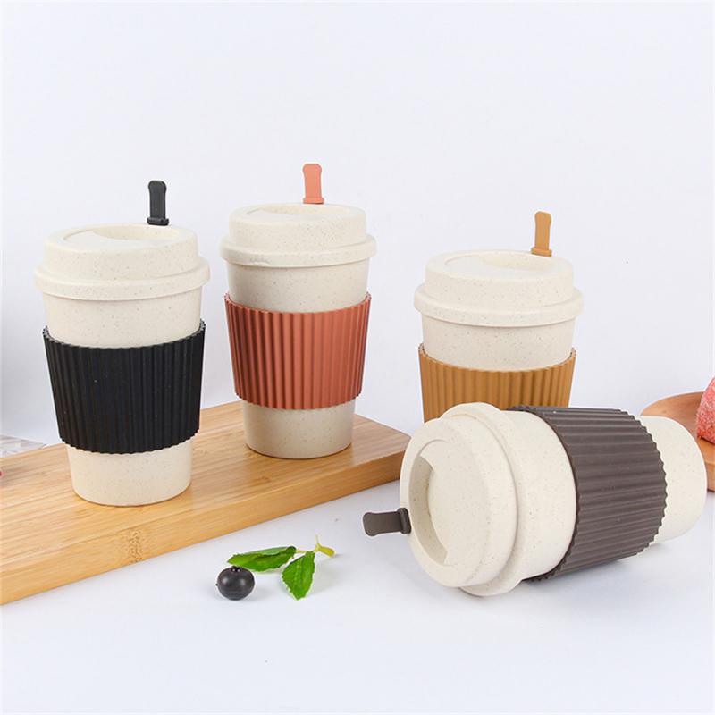 Portable Modern Wheat Straw Coffee Cup 1pc - Casatrail.com