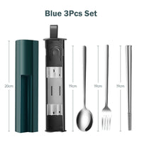 Thumbnail for Portable Tableware Set - High - Quality Stainless Steel - Casatrail.com