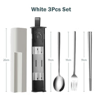 Thumbnail for Portable Tableware Set - High - Quality Stainless Steel - Casatrail.com