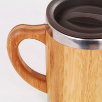 Thumbnail for Practical Bamboo Coffee Mug - Casatrail.com