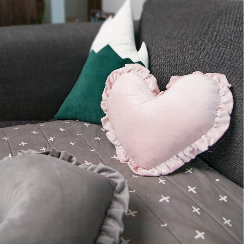 Princess Cartoon Heart - Shaped Plush Toy Pillow - Casatrail.com