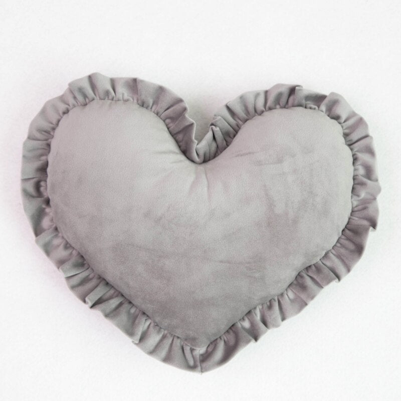 Princess Cartoon Heart - Shaped Plush Toy Pillow - Casatrail.com