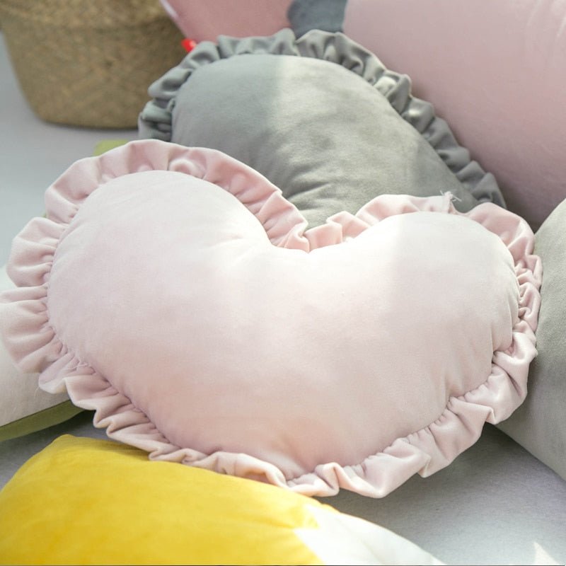 Princess Cartoon Heart - Shaped Plush Toy Pillow - Casatrail.com