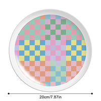 Thumbnail for Printed Round Bamboo Fiber Dining Plate - Casatrail.com