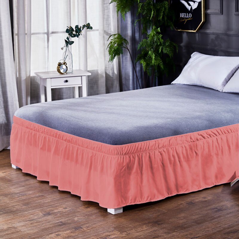 Pure Colored Bed Skirt - American Style - Casatrail.com