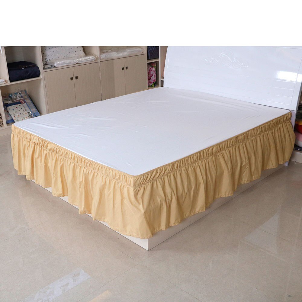 Pure Colored Bed Skirt - American Style - Casatrail.com