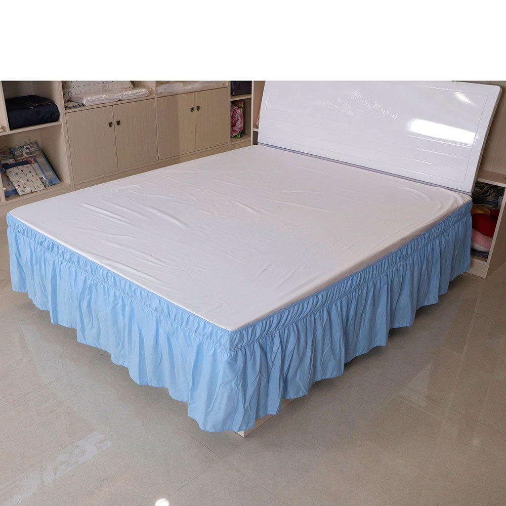 Pure Colored Bed Skirt - American Style - Casatrail.com