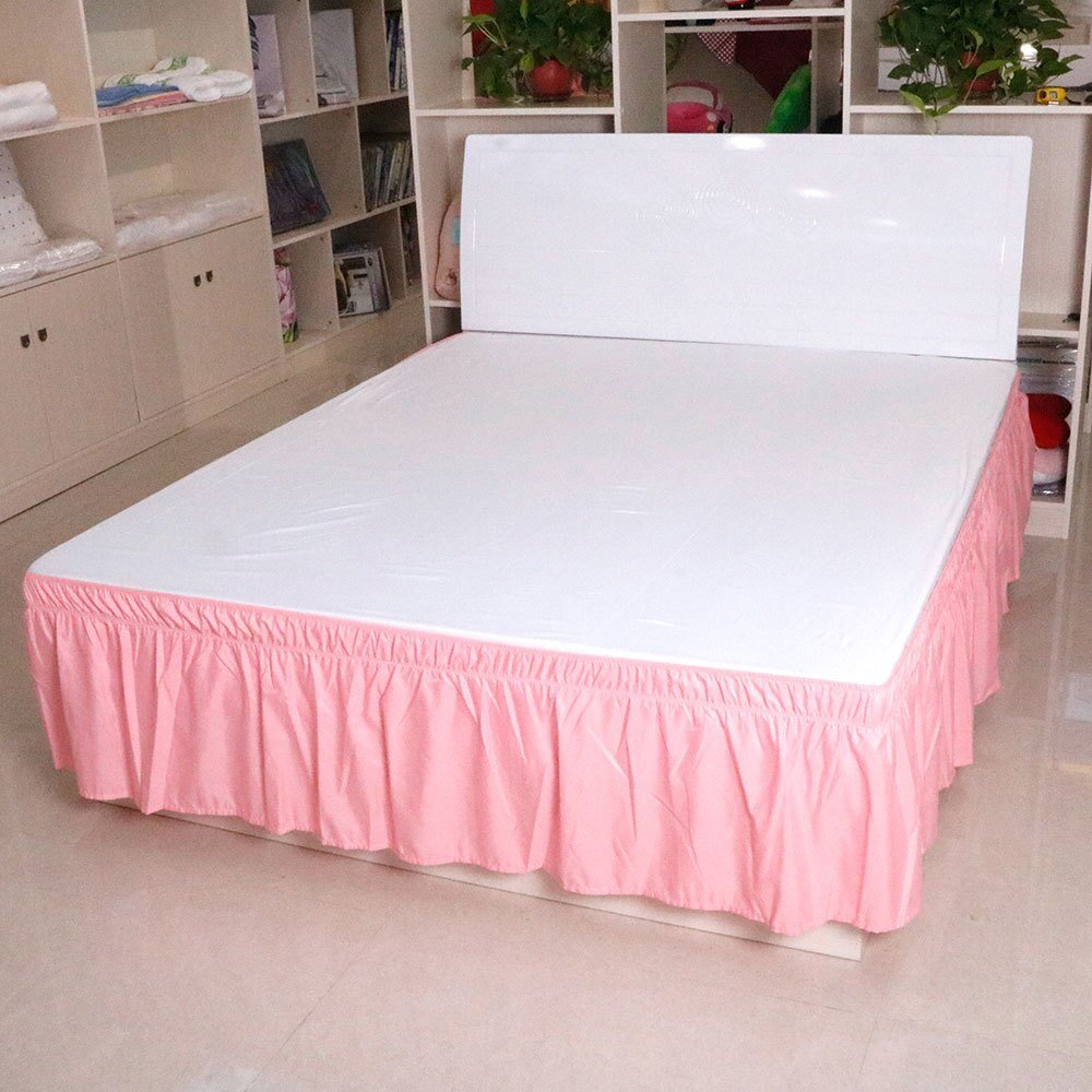 Pure Colored Bed Skirt - American Style - Casatrail.com