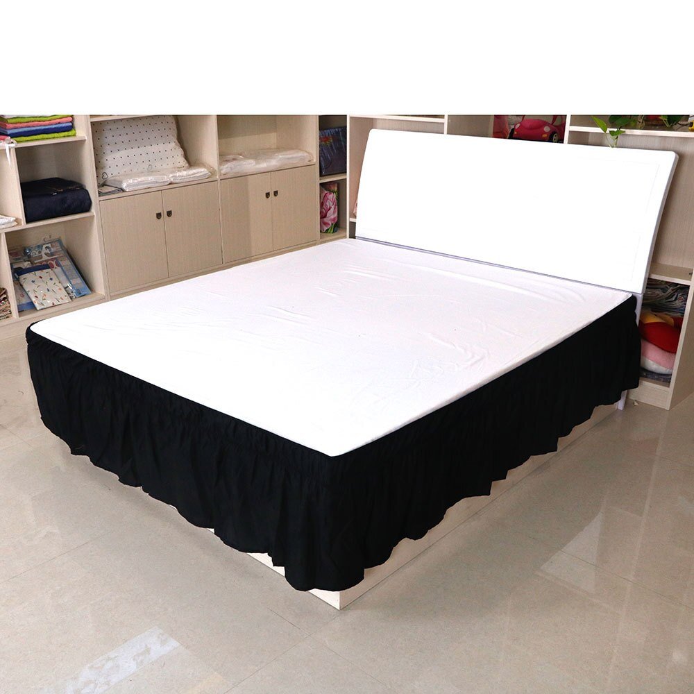 Pure Colored Bed Skirt - American Style - Casatrail.com