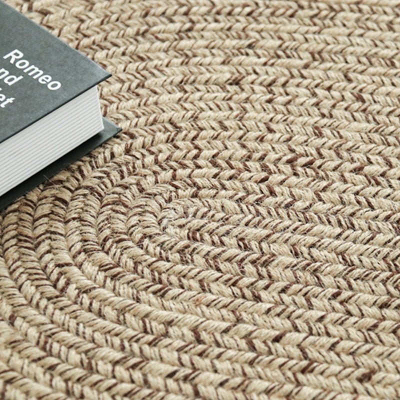 Pure Natural Jute Traditional Hand Weaven Soft Breathable Rug - Casatrail.com