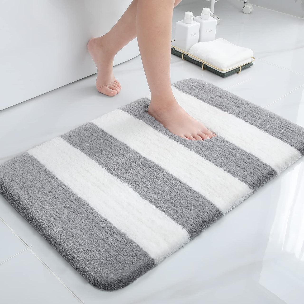 Quick Dry Anti - Slip Absorbent Bath Mat - Casatrail.com