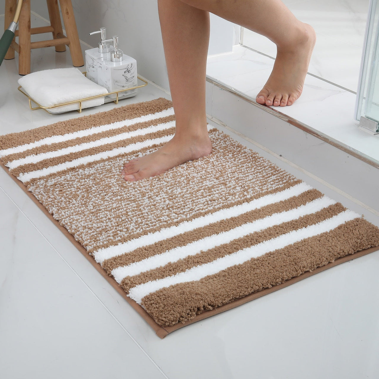 Quick Dry Anti - Slip Absorbent Bath Mat - Casatrail.com