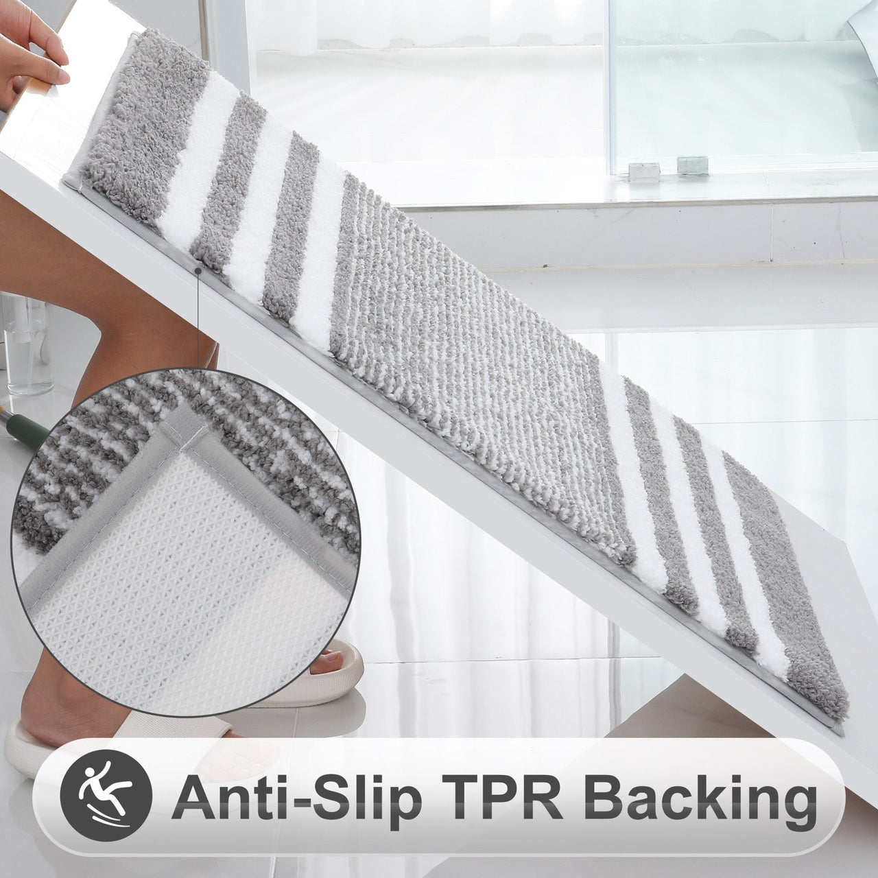 Quick Dry Anti - Slip Absorbent Bath Mat - Casatrail.com