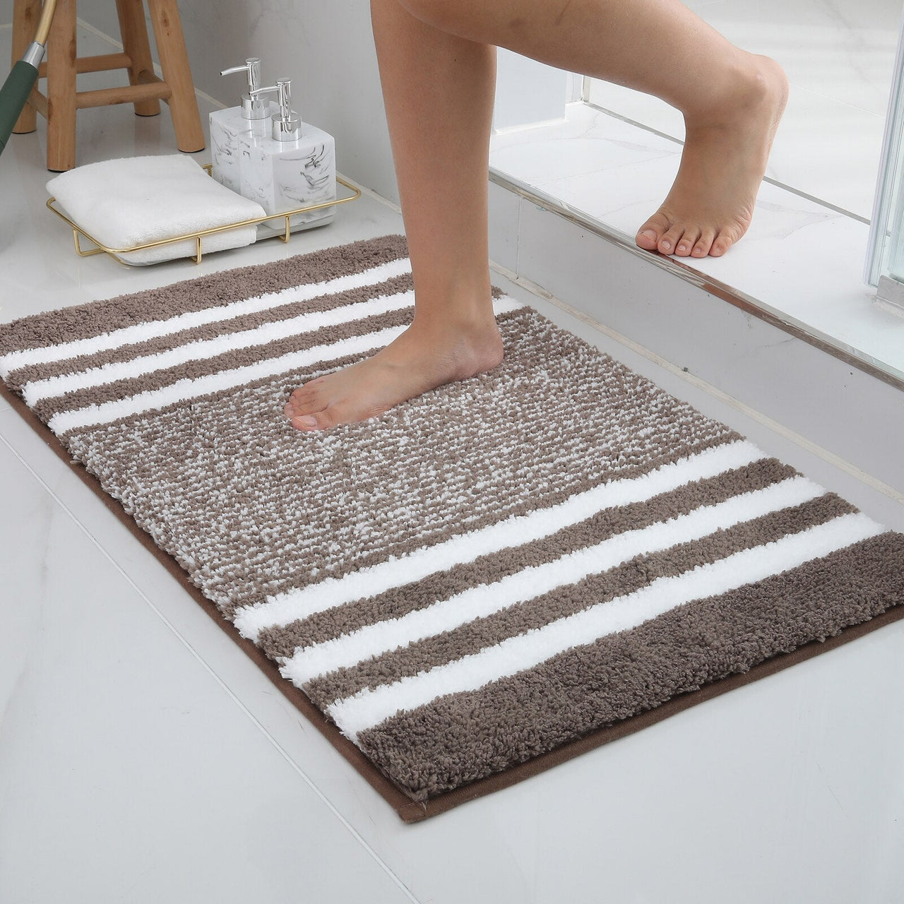 Quick Dry Anti - Slip Absorbent Bath Mat - Casatrail.com