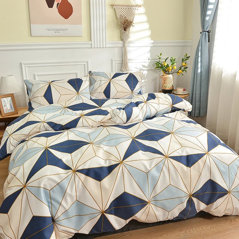 Quilt Cover Sets & Striped Duvet Cover with Pillowcase - Casatrail.com