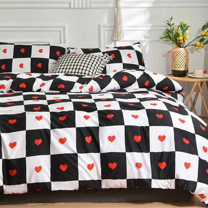 Quilt Cover Sets & Striped Duvet Cover with Pillowcase - Casatrail.com