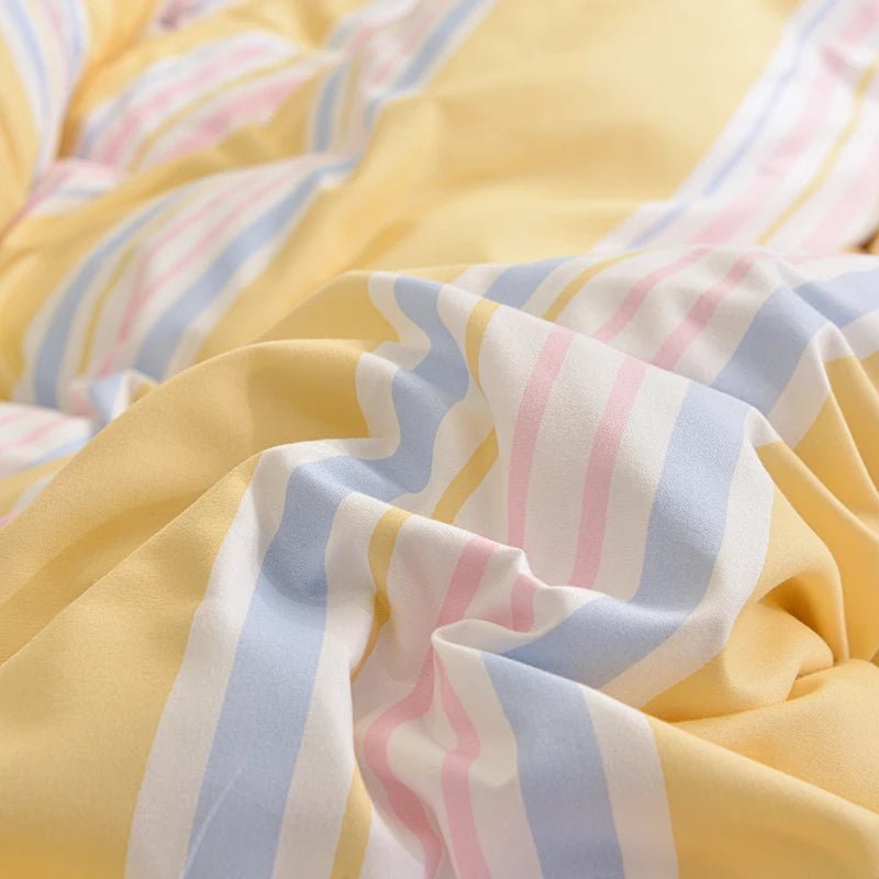 Quilt Cover Sets & Striped Duvet Cover with Pillowcase - Casatrail.com