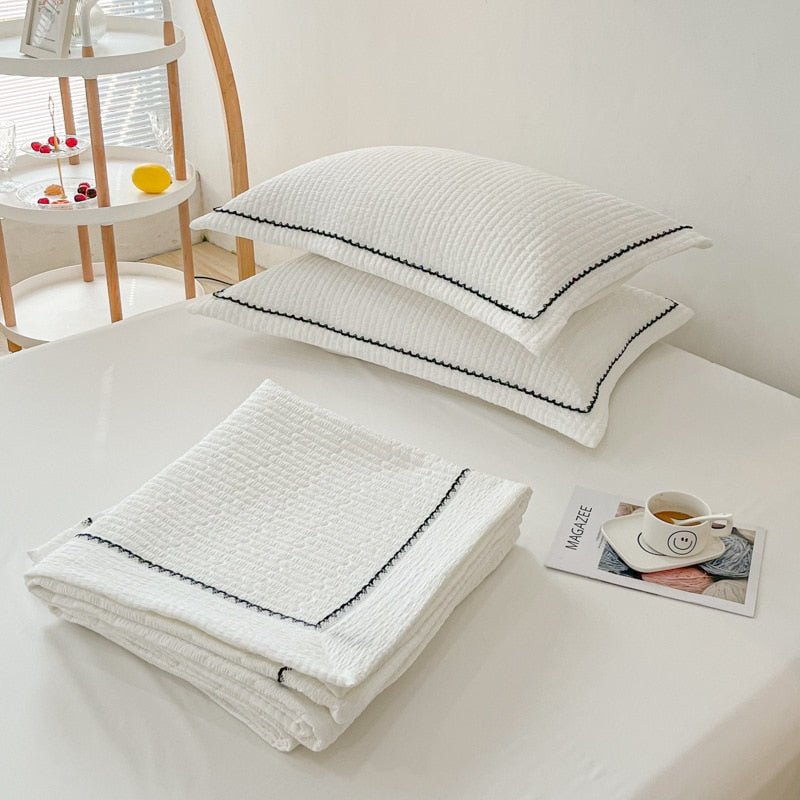 Quilted Summer Comforter Set - Elegance Princess Design - Casatrail.com