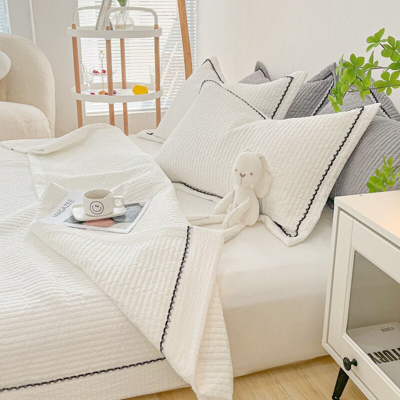 Quilted Summer Comforter Set - Elegance Princess Design - Casatrail.com