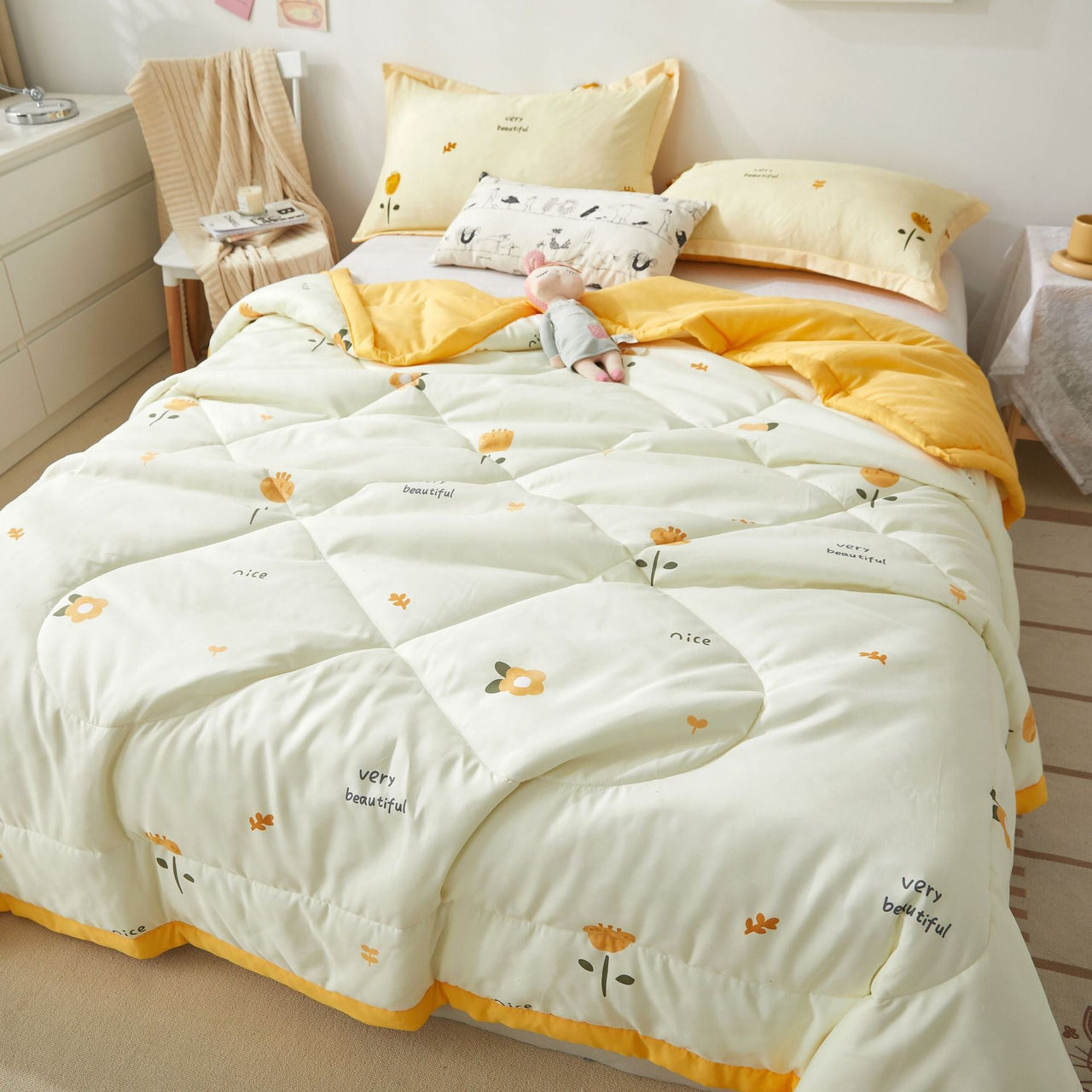 Quilts New Summer Cool Air - conditioning Thin Comforter - Casatrail.com