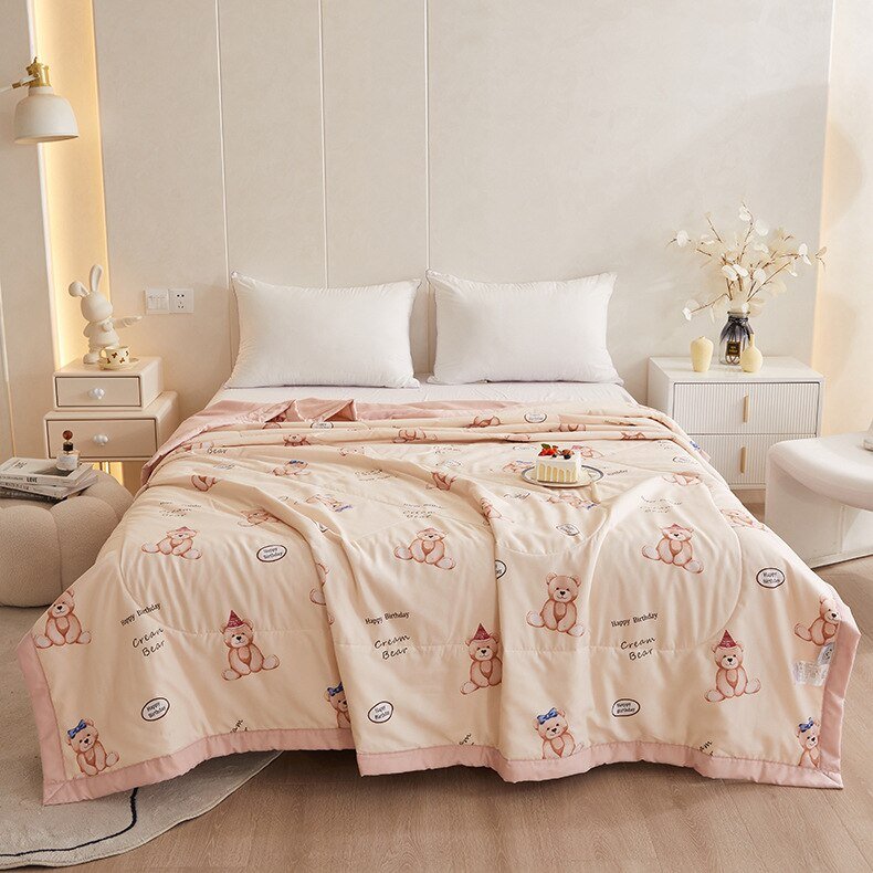 Quilts New Summer Cool Air - conditioning Thin Comforter - Casatrail.com