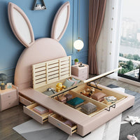 Thumbnail for Rabbit Children's Bed Simple Style Solid Wood Bedroom Bed - Casatrail.com