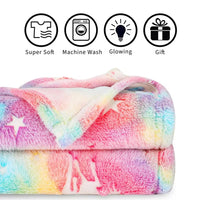 Thumbnail for Rainbow Glow Blanket for Bedspread - Casatrail.com