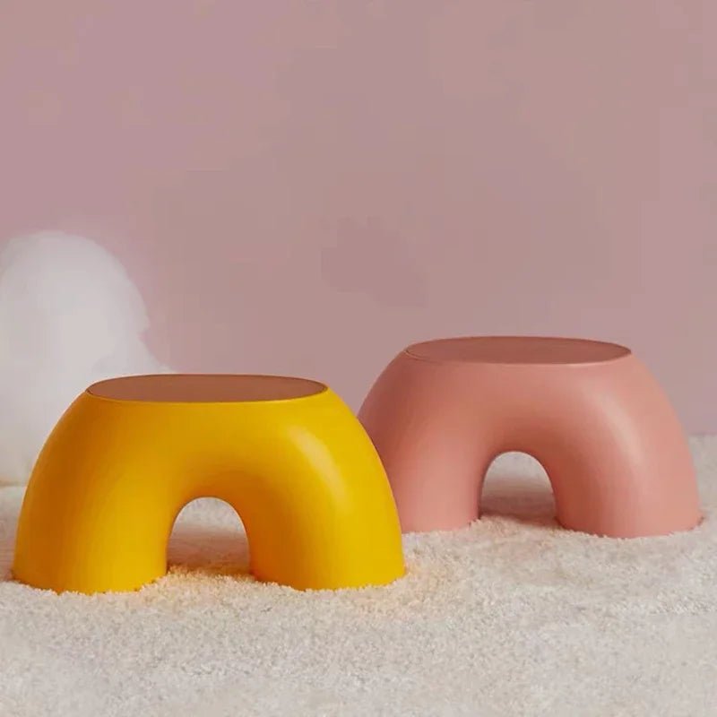 Rainbow Stool for Home with Non - Slip Surface - Casatrail.com