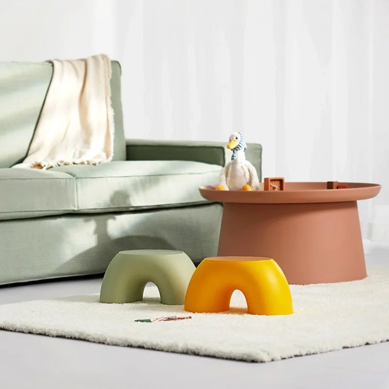 Rainbow Stool for Home with Non - Slip Surface - Casatrail.com