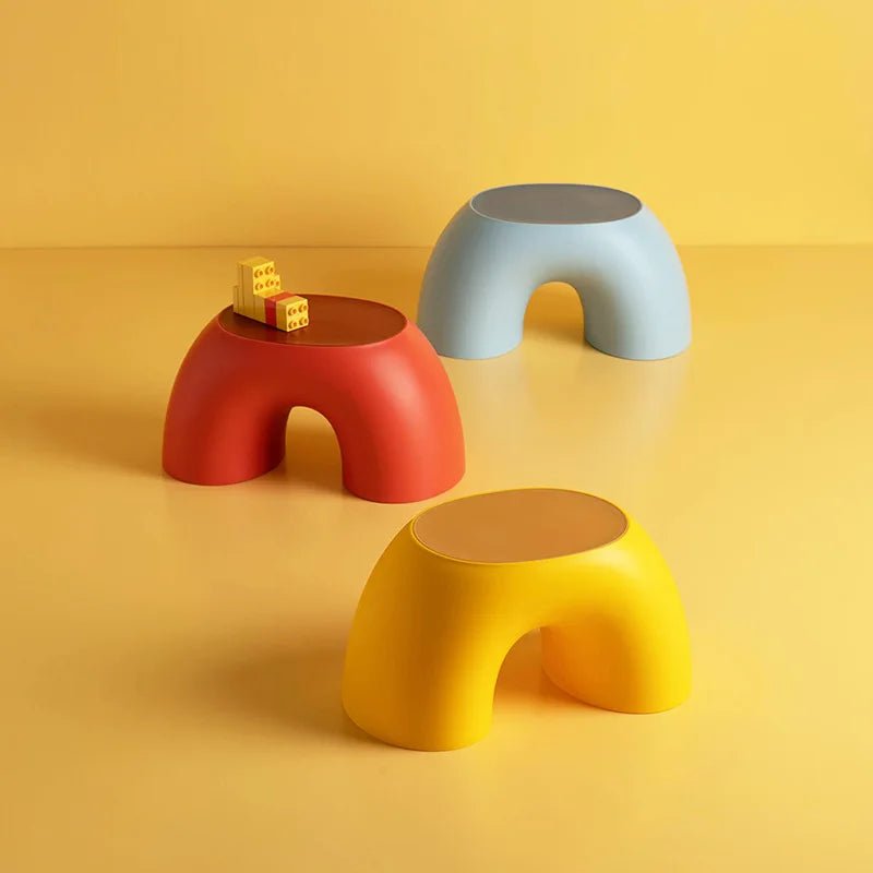 Rainbow Stool for Home with Non - Slip Surface - Casatrail.com