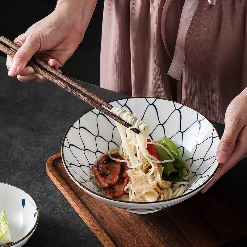 Ramen Bowl Japanese Ceramic Tableware - Casatrail.com