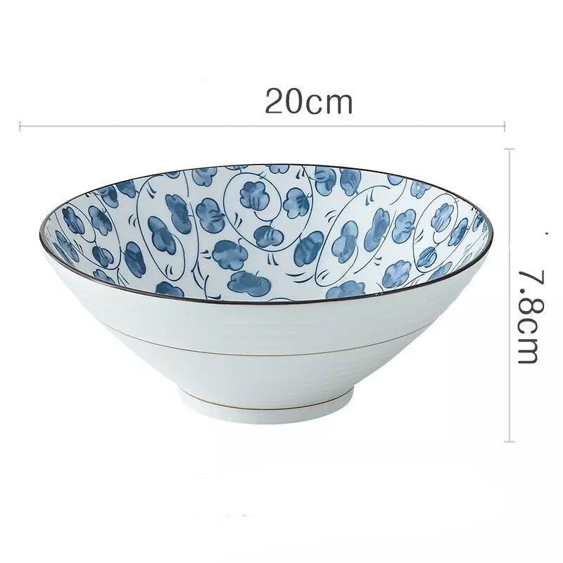 Ramen Bowl Japanese Ceramic Tableware - Casatrail.com