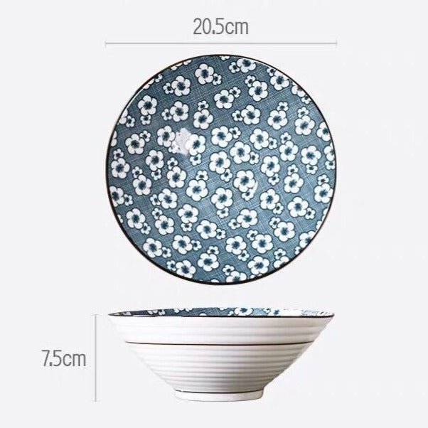 Ramen Bowl Japanese Ceramic Tableware - Casatrail.com