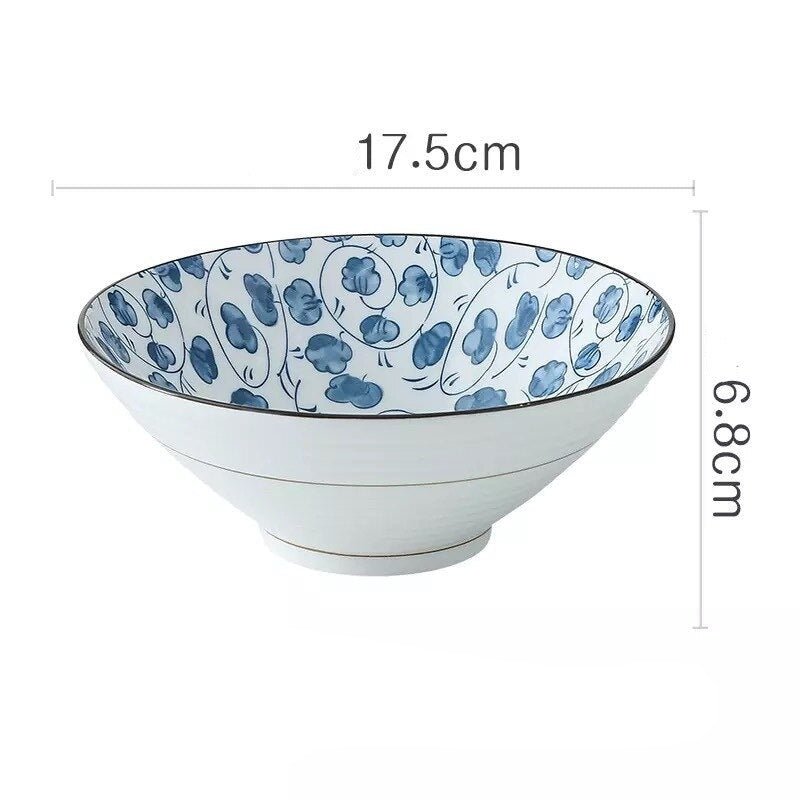 Ramen Bowl Japanese Ceramic Tableware - Casatrail.com