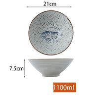 Thumbnail for Ramen Bowl Japanese Ceramic Tableware - Casatrail.com