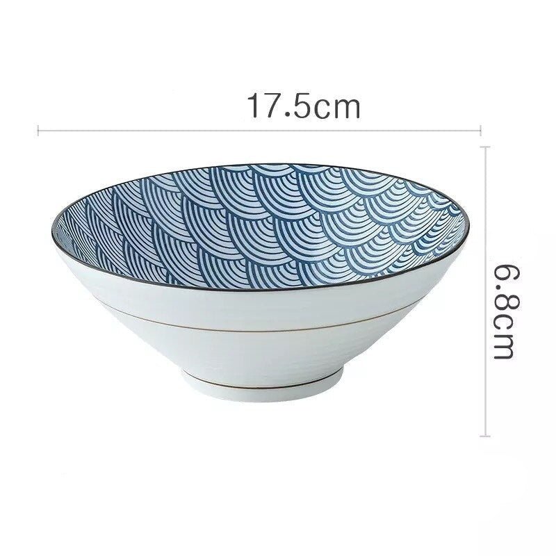 Ramen Bowl Japanese Ceramic Tableware - Casatrail.com