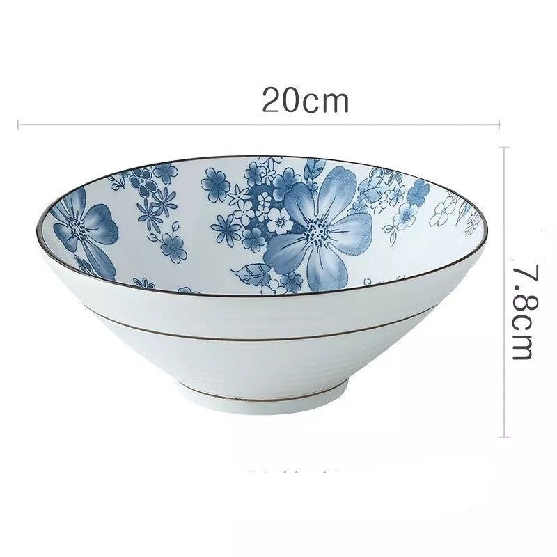 Ramen Bowl Japanese Ceramic Tableware - Casatrail.com