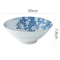 Thumbnail for Ramen Bowl Japanese Ceramic Tableware - Casatrail.com