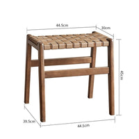 Thumbnail for Rattan Dining Desk Stool - Casatrail.com