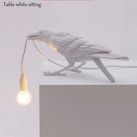 Thumbnail for Raven Resin Crow Table/Wall Lamp - Casatrail.com