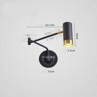 Thumbnail for Reading Wall Lamp with Swing Arm - Casatrail.com