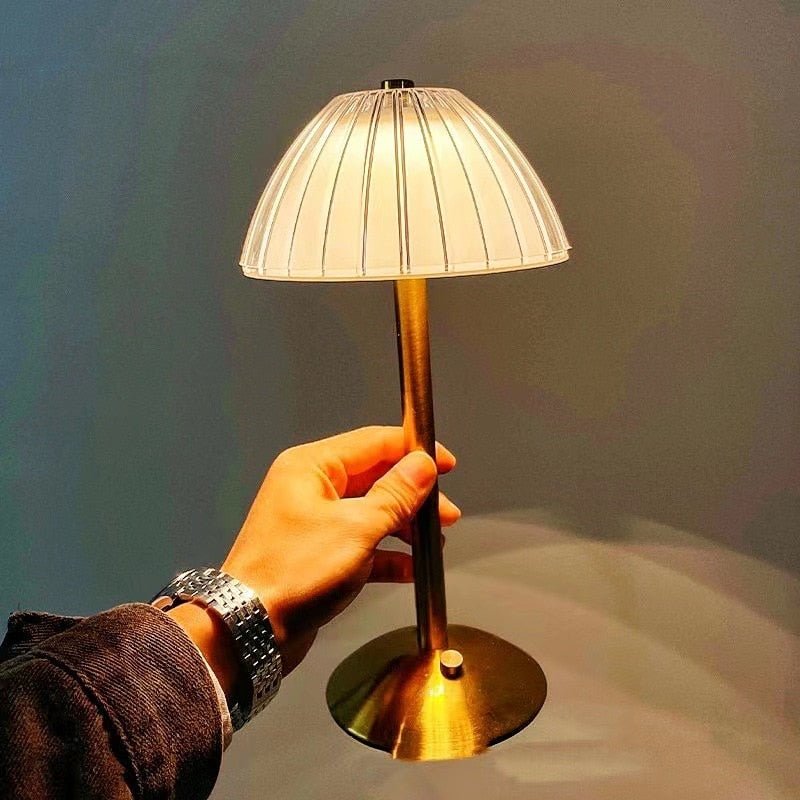 Rechargeable Table Lamp With LED Light - Casatrail.com