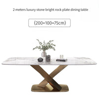 Thumbnail for Rectangle Marble Kitchen Table - Casatrail.com